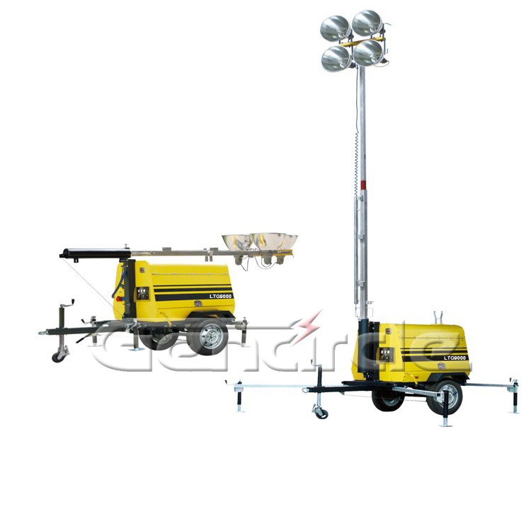 Mobile Light Tower Generator Set