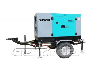 Trailer Diesel Generator Set With 2 Wheels